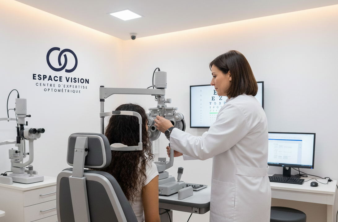 Test de vue opticien - Espace Vision